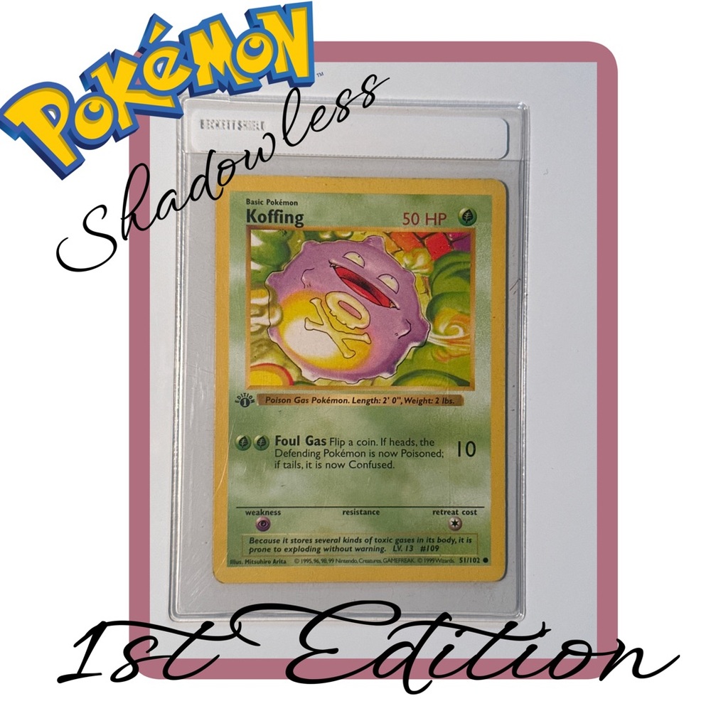 First edition SHADOWLESS KOFFING BASE SET